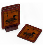 Customized wine coaster set